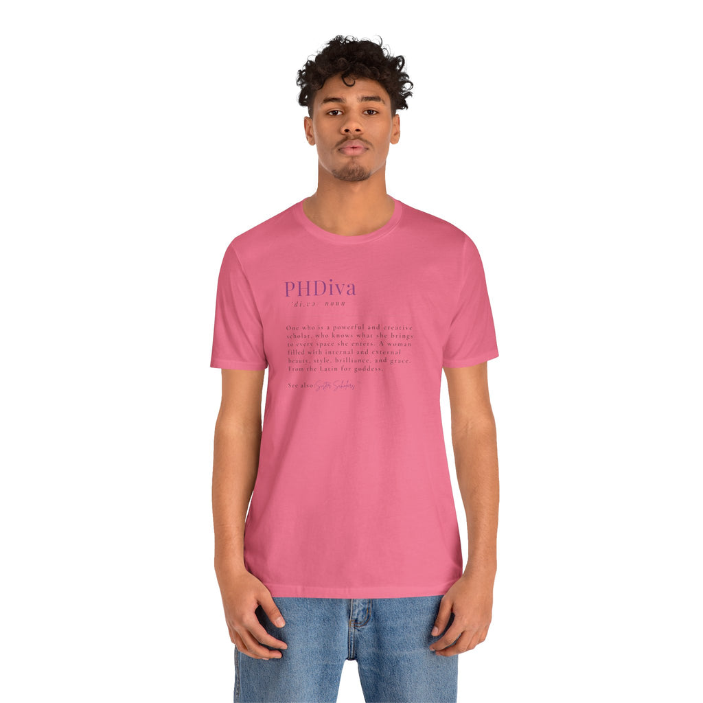 Sister Scholars Tee - PhDiva Unisex Jersey Short Sleeve Shirt