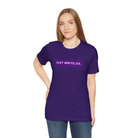 Sister Scholars Tee - Just Write, Sis Unisex Jersey T-Shirt