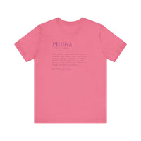 Sister Scholars Tee - PhDiva Unisex Jersey Short Sleeve Shirt