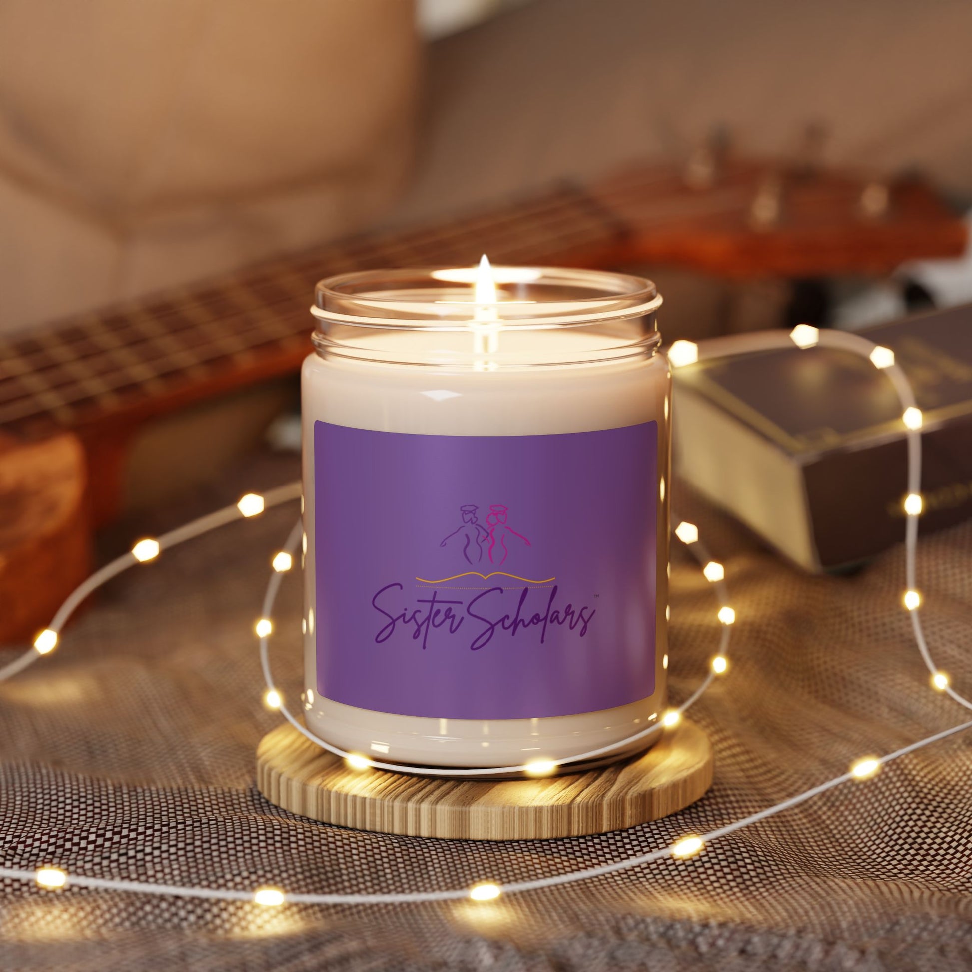 Sister Scholars Scented Soy Candle, 9oz