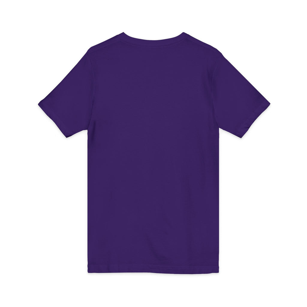 Sister Scholars Purple Unisex Jersey Short Sleeve V-Neck Tee