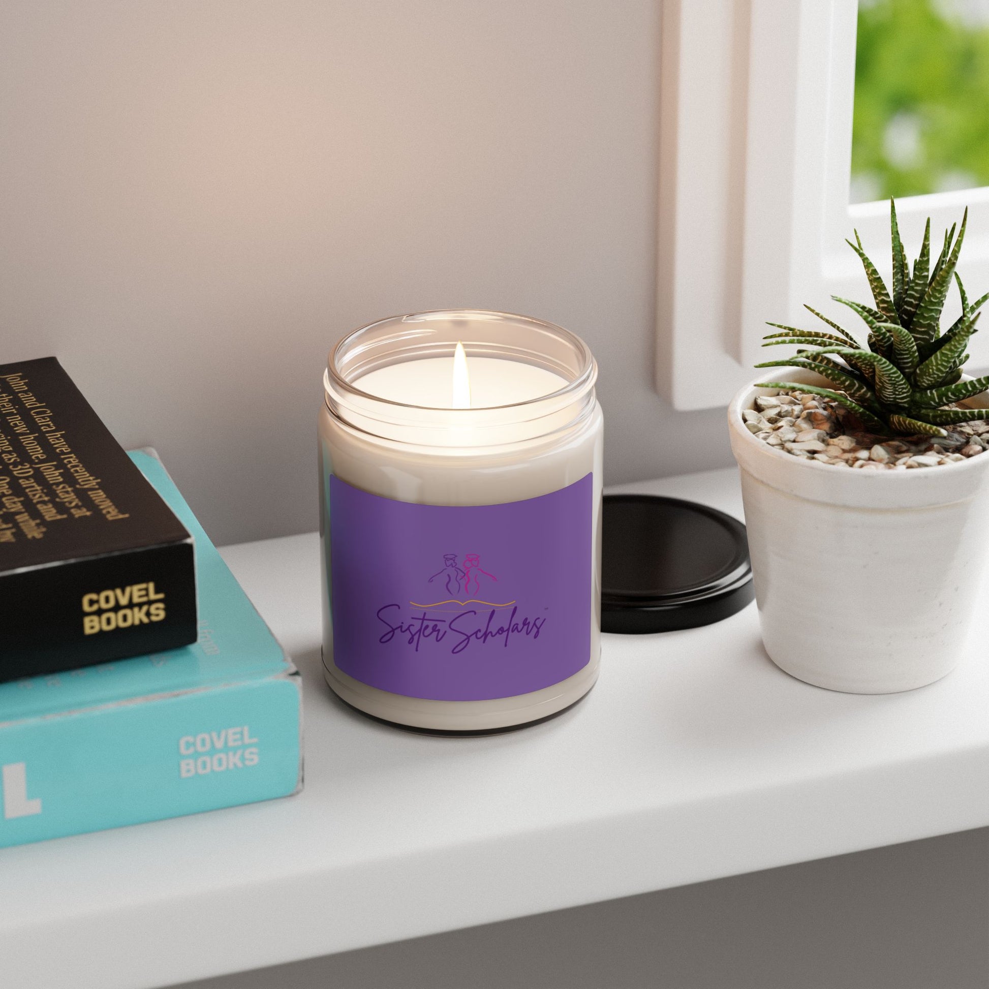 Sister Scholars Scented Soy Candle, 9oz