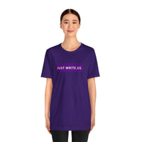 Sister Scholars Tee - Just Write, Sis Unisex Jersey T-Shirt