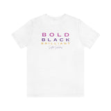 Sister Scholars Tee - Bold, Black, Beautiful Multi-color Unisex Jersey T-Shirt